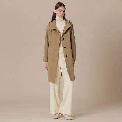 WEB・一部店舗限定】ソフトウールモッサフーデットコート