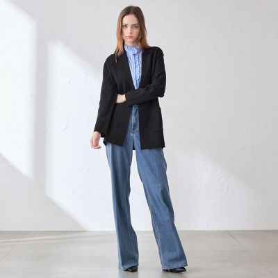 エクラ11月号掲載】ミラノリブニットジャケット | MACKINTOSH LONDON