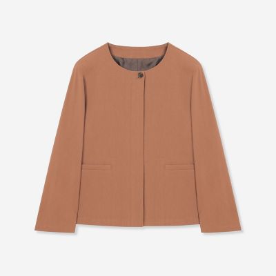 ＜MACKINTOSH LONDON (Women)＞リネンレーヨンストレッチジャケット