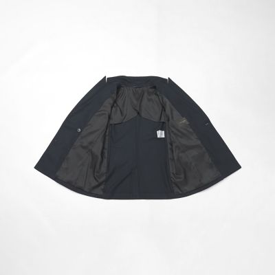 【エクラ１１月号掲載】スムースサキソニーダブルブレストジャケット