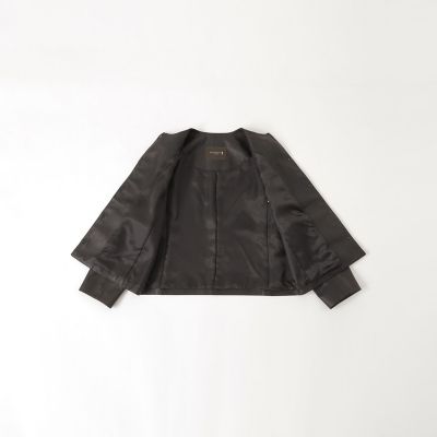 ノーカラーレザージャケット | MACKINTOSH LONDON (Women