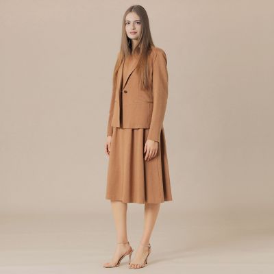 現行モデル マッキントッシュロンドン サッカーストレッチスカート ウォッシャブル ストレッチサッカージャケット | MACKINTOSH LONDON (Women