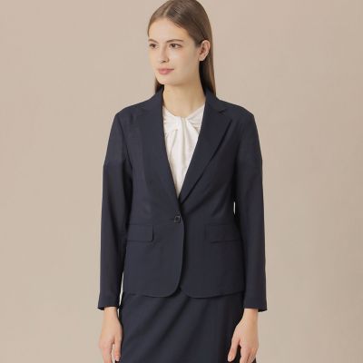 ＜MACKINTOSH LONDON (Women)＞ウォッシャブルウールブレンドジャケット