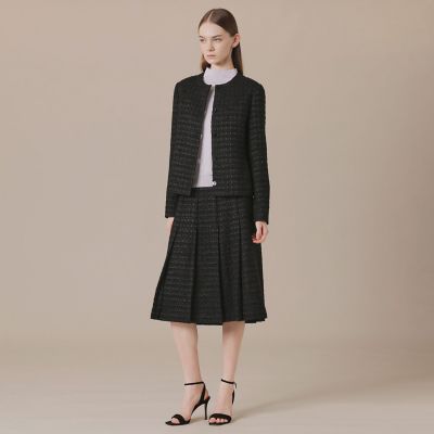 ツイードノーカラージャケット | MACKINTOSH LONDON (Women