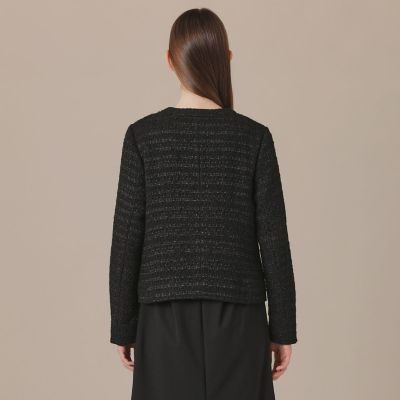 ツイードノーカラージャケット | MACKINTOSH LONDON (Women