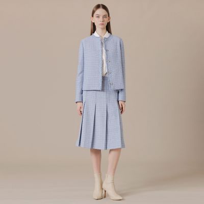 ツイードノーカラージャケット | MACKINTOSH LONDON (Women