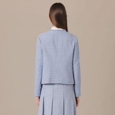 ツイードノーカラージャケット | MACKINTOSH LONDON (Women
