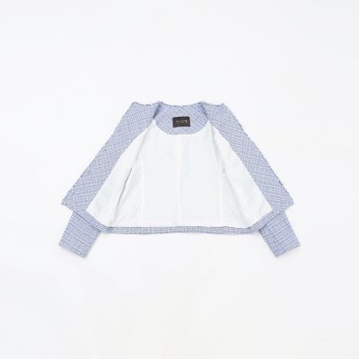 ツイードノーカラージャケット | MACKINTOSH LONDON (Women