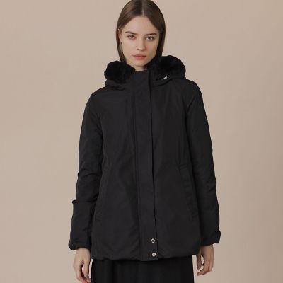 ＜MACKINTOSH LONDON (Women)＞【ＰＯＮＴＥＬＡＮＤ／ポントランド】セミブライトタフタダウンコート