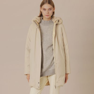 ＜MACKINTOSH LONDON (Women)＞【Ｐｒｅｃｉｏｕｓ１２月号】【ＰＯＮＴＥＬＡＮＤ／ポントランド】リバーシブルダウンコート