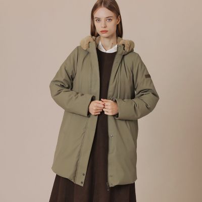 ＜MACKINTOSH LONDON (Women)＞【ＰＯＮＴＥＬＡＮＤ／ポントランド】リバーシブルダウンコート