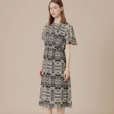 ＜MACKINTOSH LONDON (Women)＞ダイヤボーダープリントワンピース