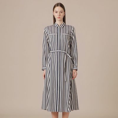 婦人画報4月号掲載】ドビーストライプワンピース | MACKINTOSH LONDON