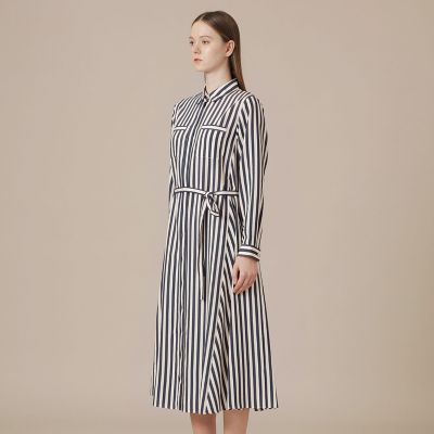 婦人画報4月号掲載】ドビーストライプワンピース | MACKINTOSH LONDON