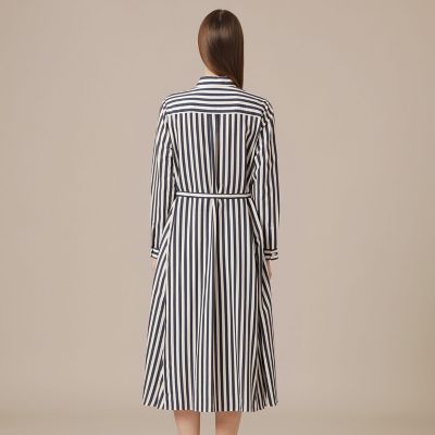 婦人画報4月号掲載】ドビーストライプワンピース | MACKINTOSH LONDON