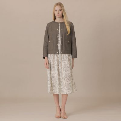 婦人画報4月号掲載】【BIBURY FLOWER】エッチング