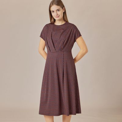 ＜MACKINTOSH LONDON (Women)＞チルトスクエアプリントワンピース