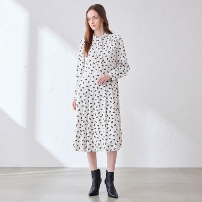 シルエットリーフプリントワンピース | MACKINTOSH LONDON (Women