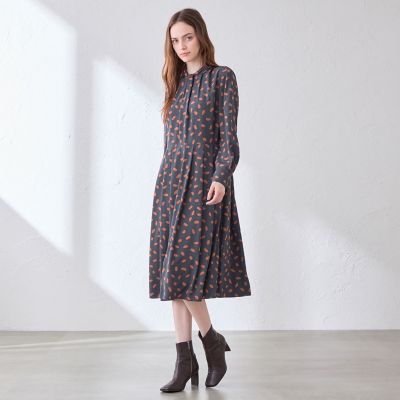 シルエットリーフプリントワンピース | MACKINTOSH LONDON (Women