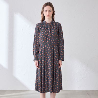 シルエットリーフプリントワンピース | MACKINTOSH LONDON (Women