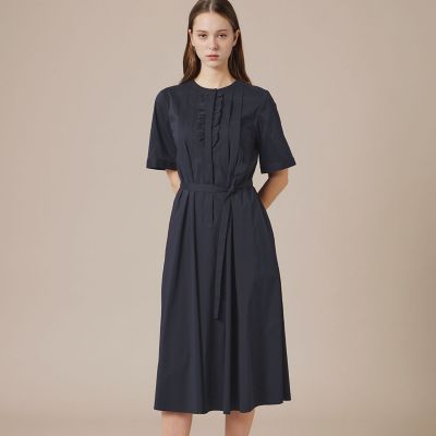 ＜MACKINTOSH LONDON (Women)＞【ｅｃｌａｔ５月号掲載】コットンナイロンストレッチワンピース