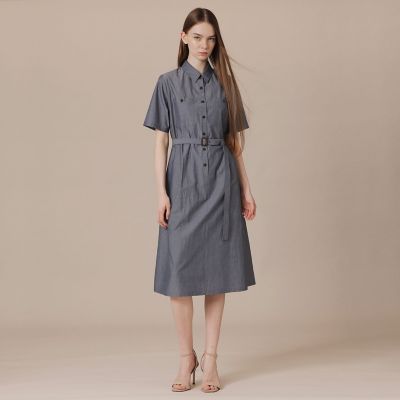 ハイカウントエンザイムシャツワンピース | MACKINTOSH LONDON (Women