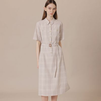 マッキントッシュロンドン　ハイカウントエンザイムワンピース ハイカウントエンザイムシャツワンピース | MACKINTOSH LONDON (Women