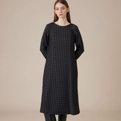 ＜MACKINTOSH LONDON (Women)＞プリントチェックワンピース