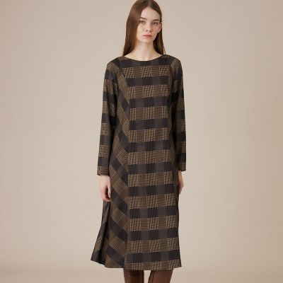 プリントチェックワンピース | MACKINTOSH LONDON (Women