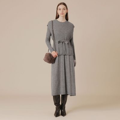 グラデーションリブホールガーメントワンピース | MACKINTOSH LONDON