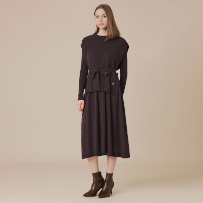 グラデーションリブホールガーメントワンピース | MACKINTOSH LONDON
