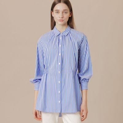 ＜MACKINTOSH LONDON (Women)＞コットンナイロンストレッチブラウス