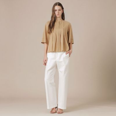 コットンナイロンストレッチブラウス | MACKINTOSH LONDON (Women