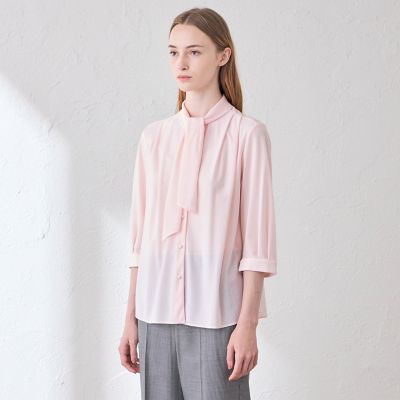 コットンコンフィボウタイブラウス | MACKINTOSH LONDON (Women 