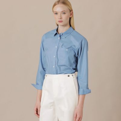 ＜MACKINTOSH LONDON (Women)＞シャンブレーローンシャツ