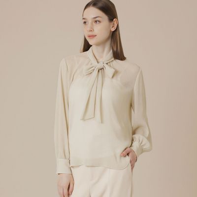 ＜MACKINTOSH LONDON (Women)＞ポリエステルクレープブラウス