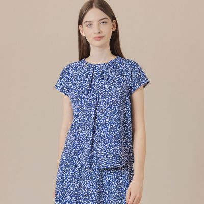 ＜MACKINTOSH LONDON (Women)＞ランダムドットプリントブラウス