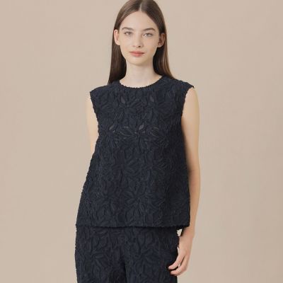 ＜MACKINTOSH LONDON (Women)＞フラワーカットジャカードブラウス