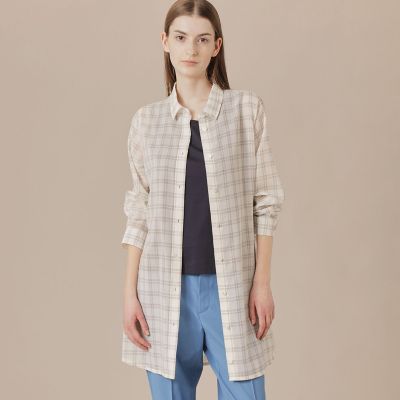 ＜MACKINTOSH LONDON (Women)＞ウォッシャブルシアーウールブラウス