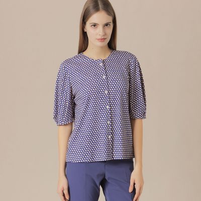 ＜MACKINTOSH LONDON (Women)＞チルトスクエアプリントブラウス