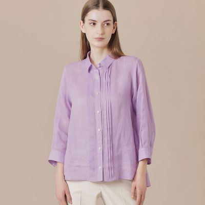 ＜MACKINTOSH LONDON (Women)＞シアーラミーシャツ