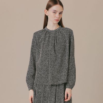 ＜MACKINTOSH LONDON (Women)＞ライスドットプリントブラウス