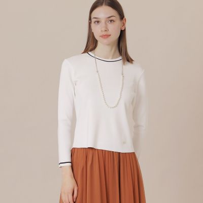 ＜MACKINTOSH LONDON (Women)＞ドライレーヨンニットプルオーバー