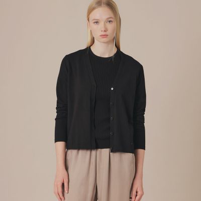 ＜MACKINTOSH LONDON (Women)＞ハイツイストコットンニットカーディガン
