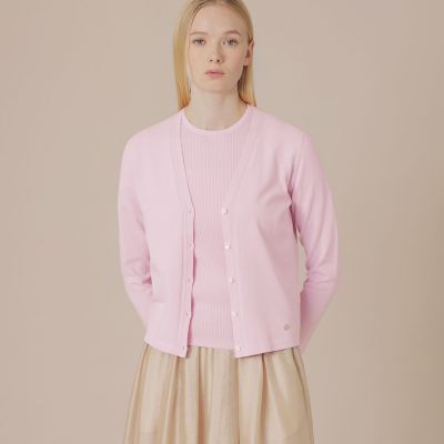 Mackintosh 【SALE】MACKINTOSH LONDON (Women)/マッキントッシュ ロンドン ハイツイストコットンニットカーディガン 32ラベンダー トップス【三越伊勢丹/公式】