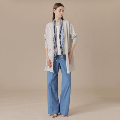 シャイニーリネンニットカーディガン | MACKINTOSH LONDON (Women