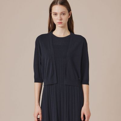 ＜MACKINTOSH LONDON (Women)＞【ｅｃｌａｔ５月号掲載】【Ｂｒａｙ　Ｂｏｌｅｒｏ／ブレイボレロ】エアリーホールガーメントボレロ