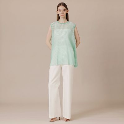 プリーツストライプニット | MACKINTOSH LONDON (Women