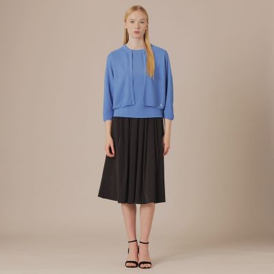 ガーターホールガーメントニットカーディガン | MACKINTOSH LONDON