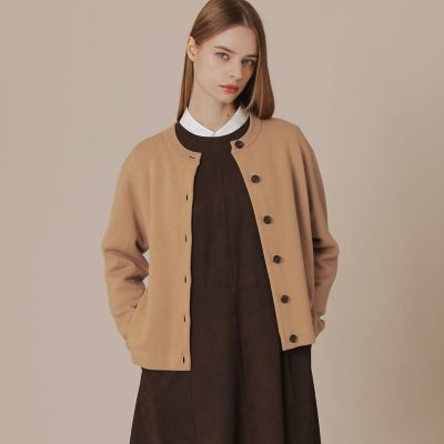 ＜MACKINTOSH LONDON (Women)＞ウール接結ニットカーディガン
